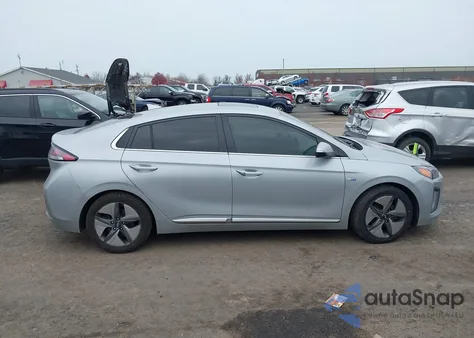 2020 Hyundai Ioniq Hybrid Sel z USA, uszkodzony, nr VIN KMHC85LC0LU209451